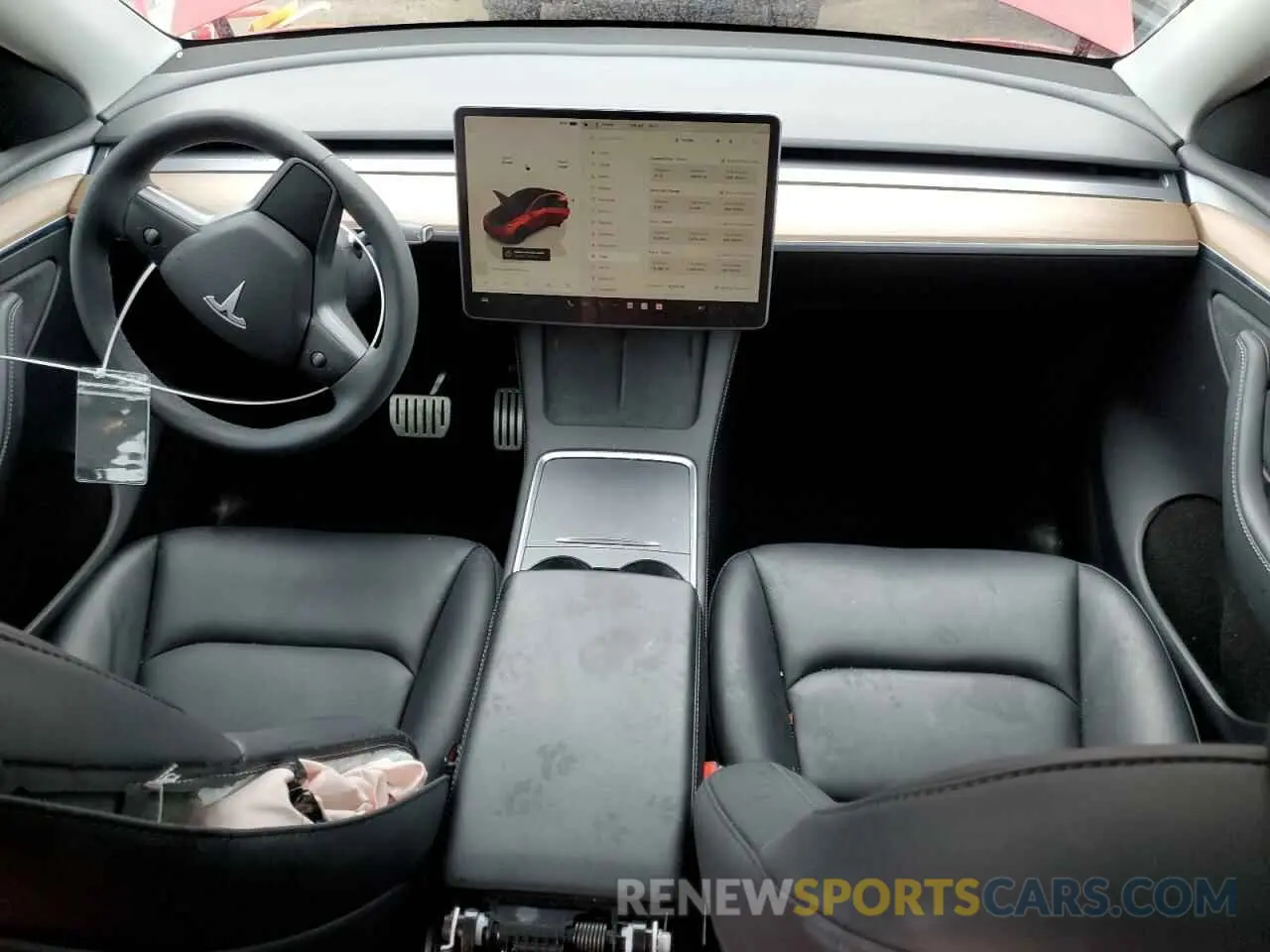 8 fotografías del automóvil dañado 7SAYGDEF2PF860063 TESLA MODEL Y 2023