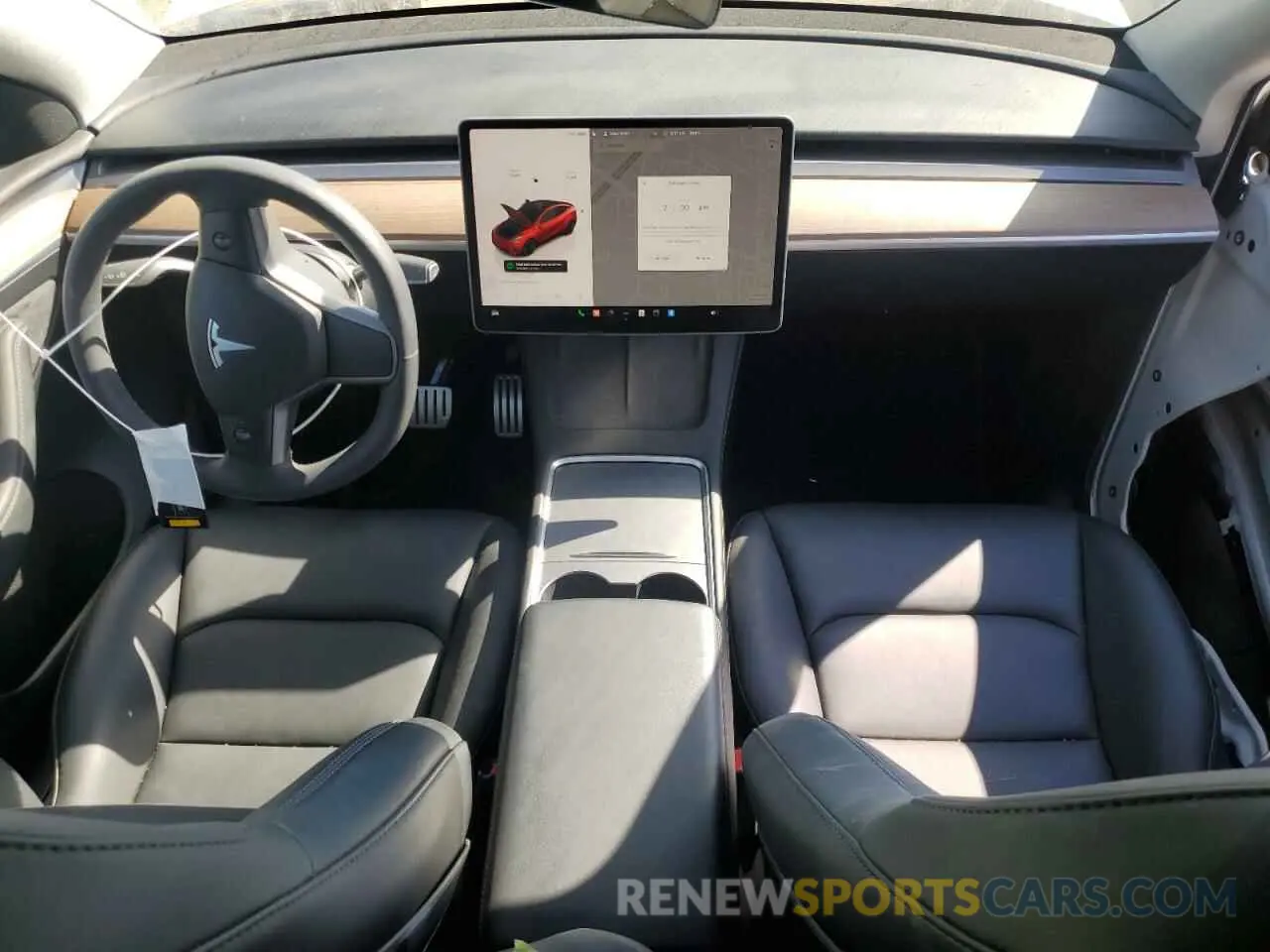 8 fotografías del automóvil dañado 7SAYGDEF2PF943315 TESLA MODEL Y 2023