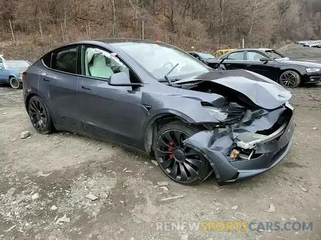 11 fotografías del automóvil dañado 7SAYGDEF3PF705733 TESLA MODEL Y 2023