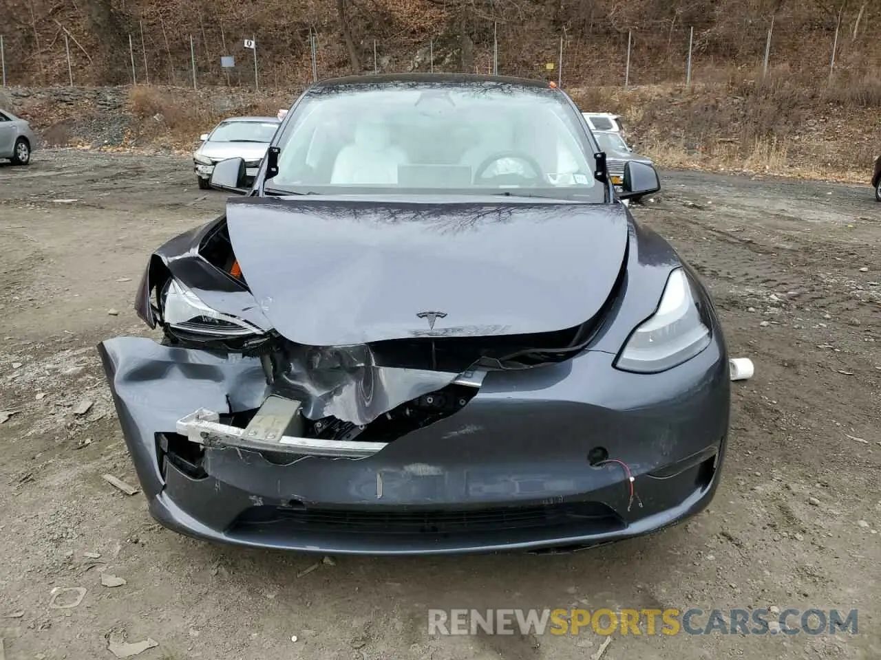 5 fotografías del automóvil dañado 7SAYGDEF3PF705733 TESLA MODEL Y 2023
