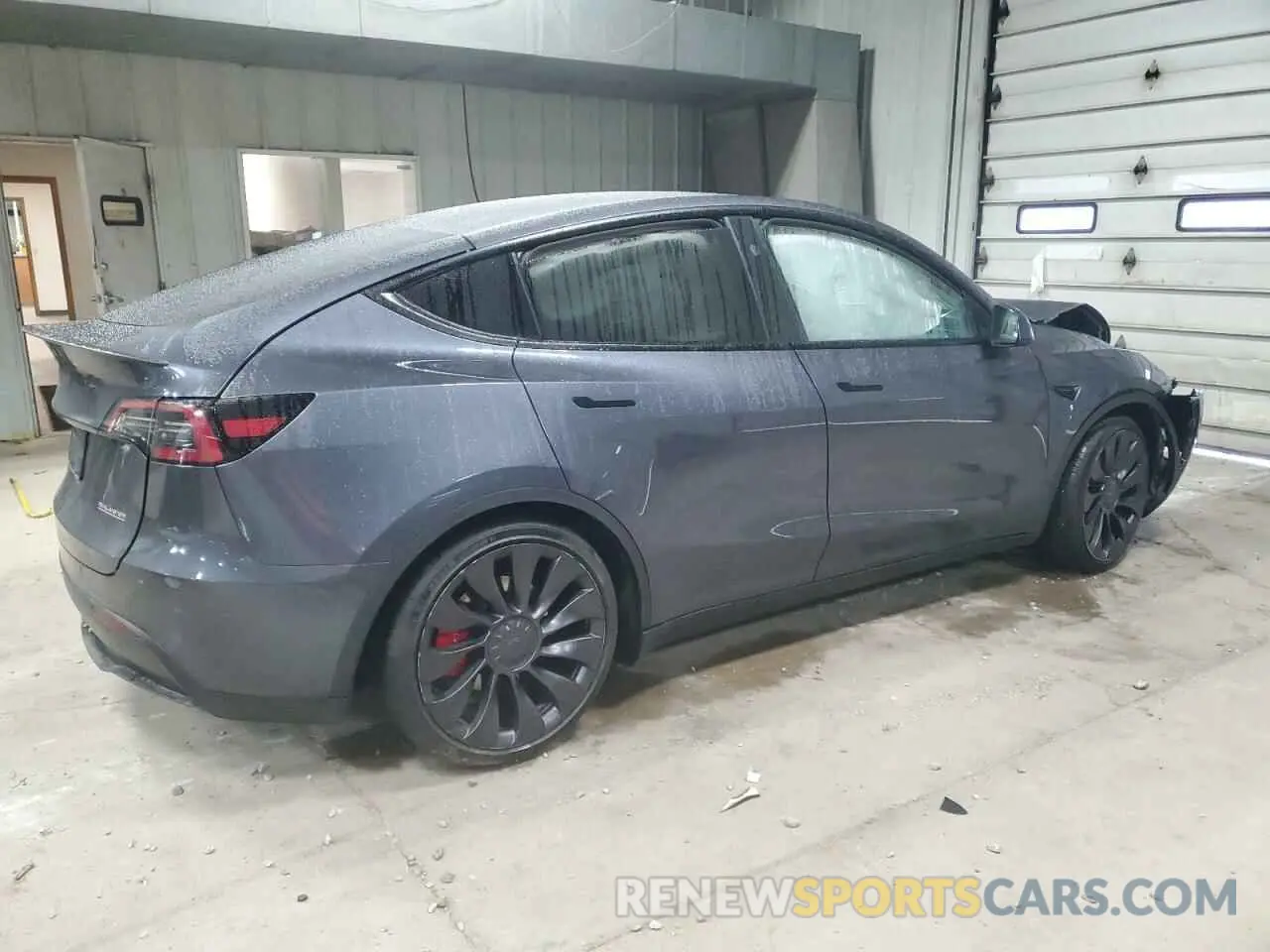 3 fotografías del automóvil dañado 7SAYGDEF3PF965727 TESLA MODEL Y 2023