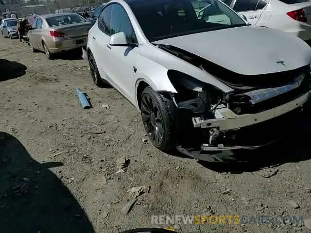 12 fotografías del automóvil dañado 7SAYGDEF4PF779825 TESLA MODEL Y 2023