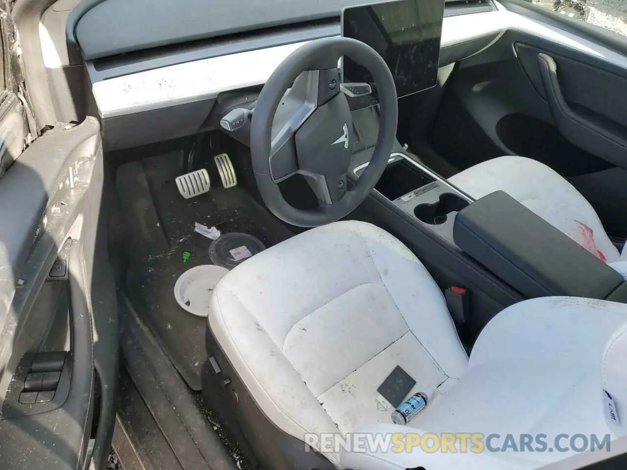8 fotografías del automóvil dañado 7SAYGDEF4PF841336 TESLA MODEL Y 2023