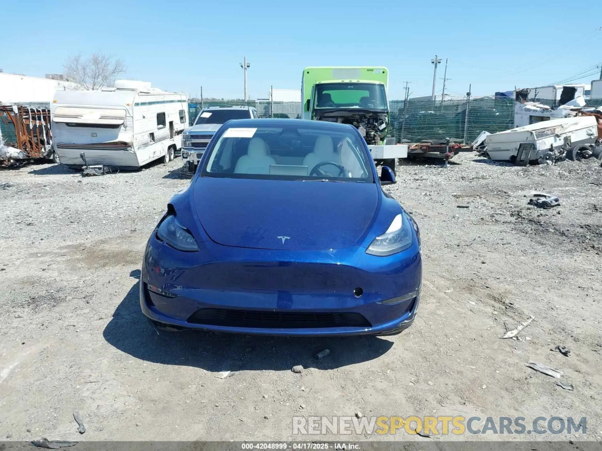11 fotografías del automóvil dañado 7SAYGDEF4PF844933 TESLA MODEL Y 2023