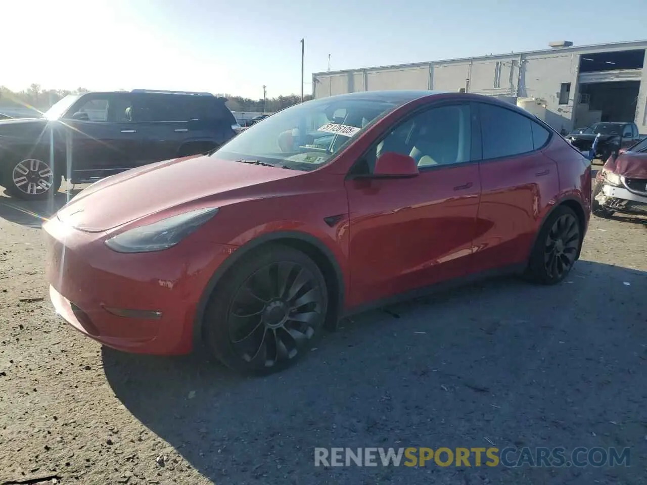 1 fotografías del automóvil dañado 7SAYGDEF4PF960357 TESLA MODEL Y 2023