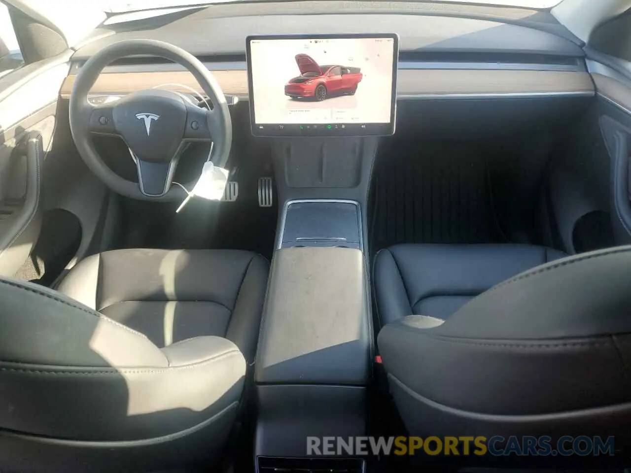 8 fotografías del automóvil dañado 7SAYGDEF4PF960357 TESLA MODEL Y 2023