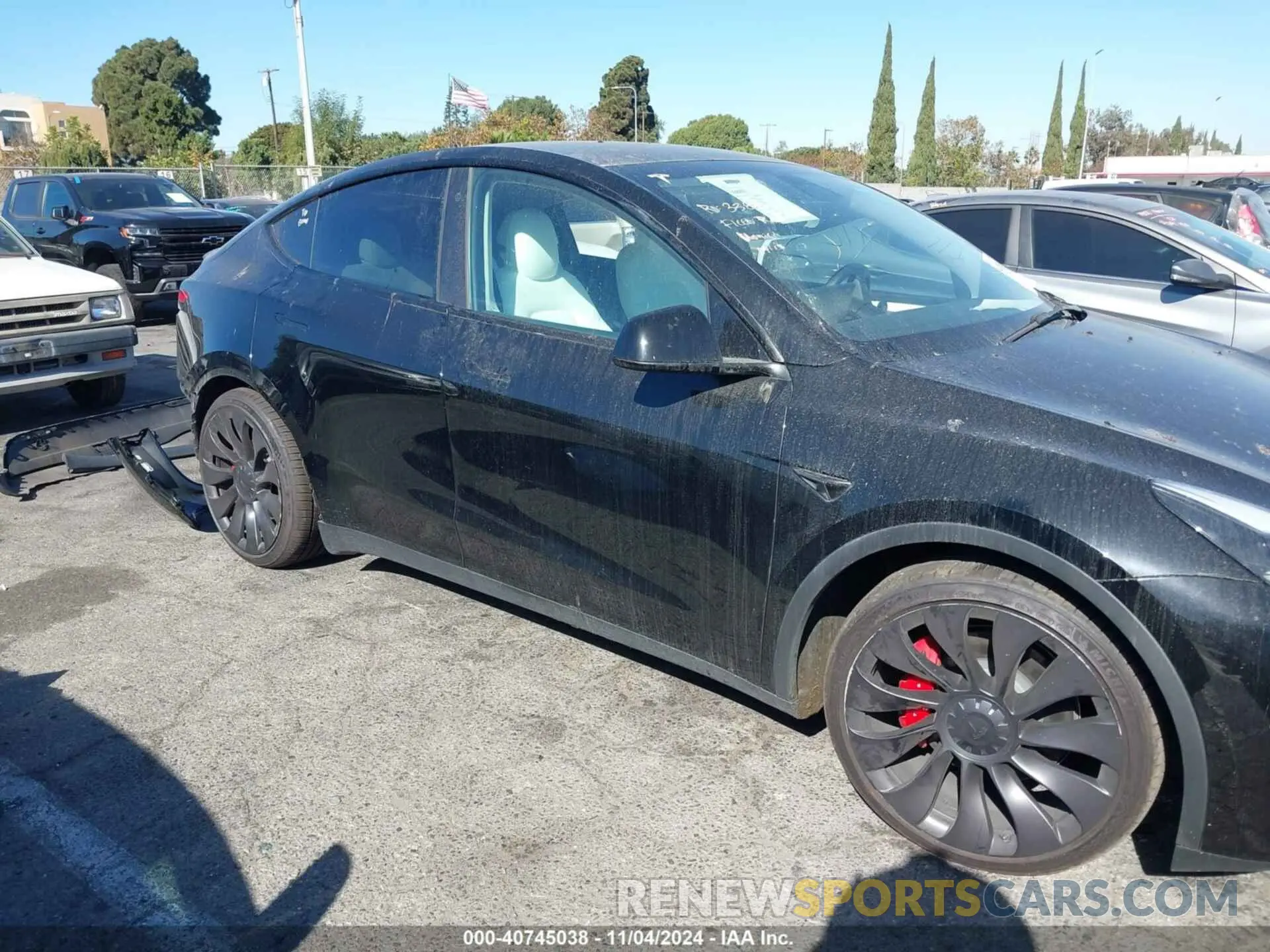 11 fotografías del automóvil dañado 7SAYGDEF5PF663940 TESLA MODEL Y 2023