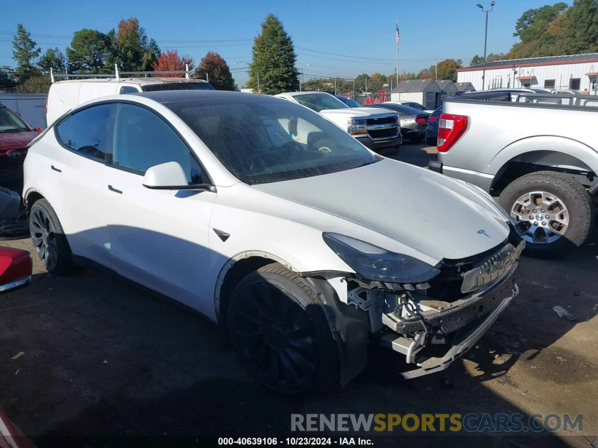 1 fotografías del automóvil dañado 7SAYGDEF5PF666305 TESLA MODEL Y 2023