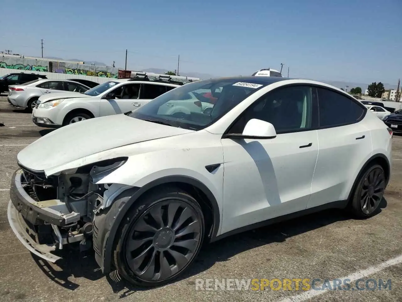 1 fotografías del automóvil dañado 7SAYGDEF5PF761026 TESLA MODEL Y 2023
