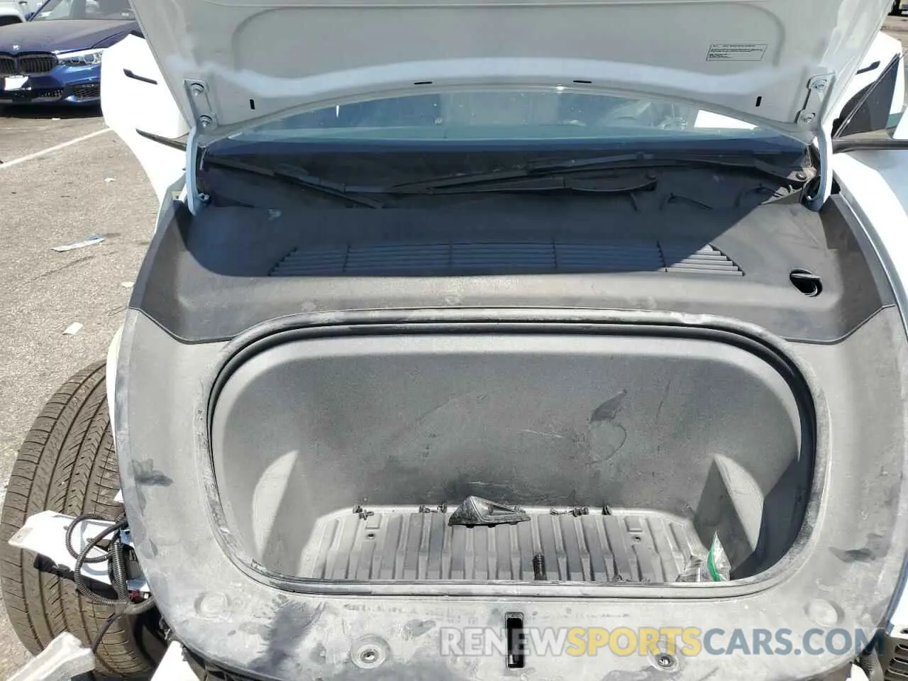 11 fotografías del automóvil dañado 7SAYGDEF5PF761026 TESLA MODEL Y 2023