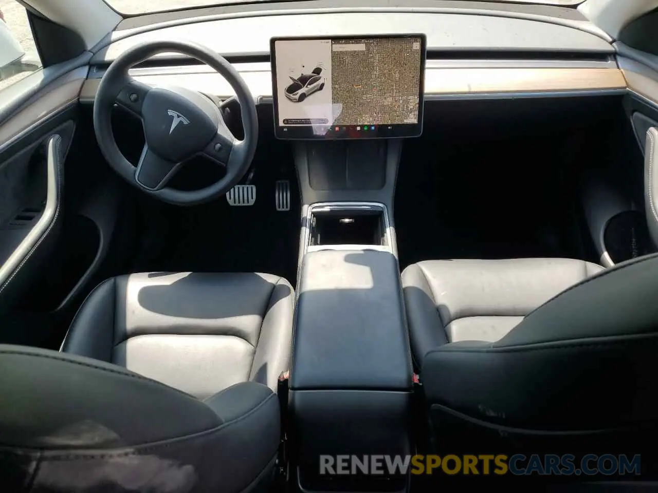 8 fotografías del automóvil dañado 7SAYGDEF5PF761026 TESLA MODEL Y 2023