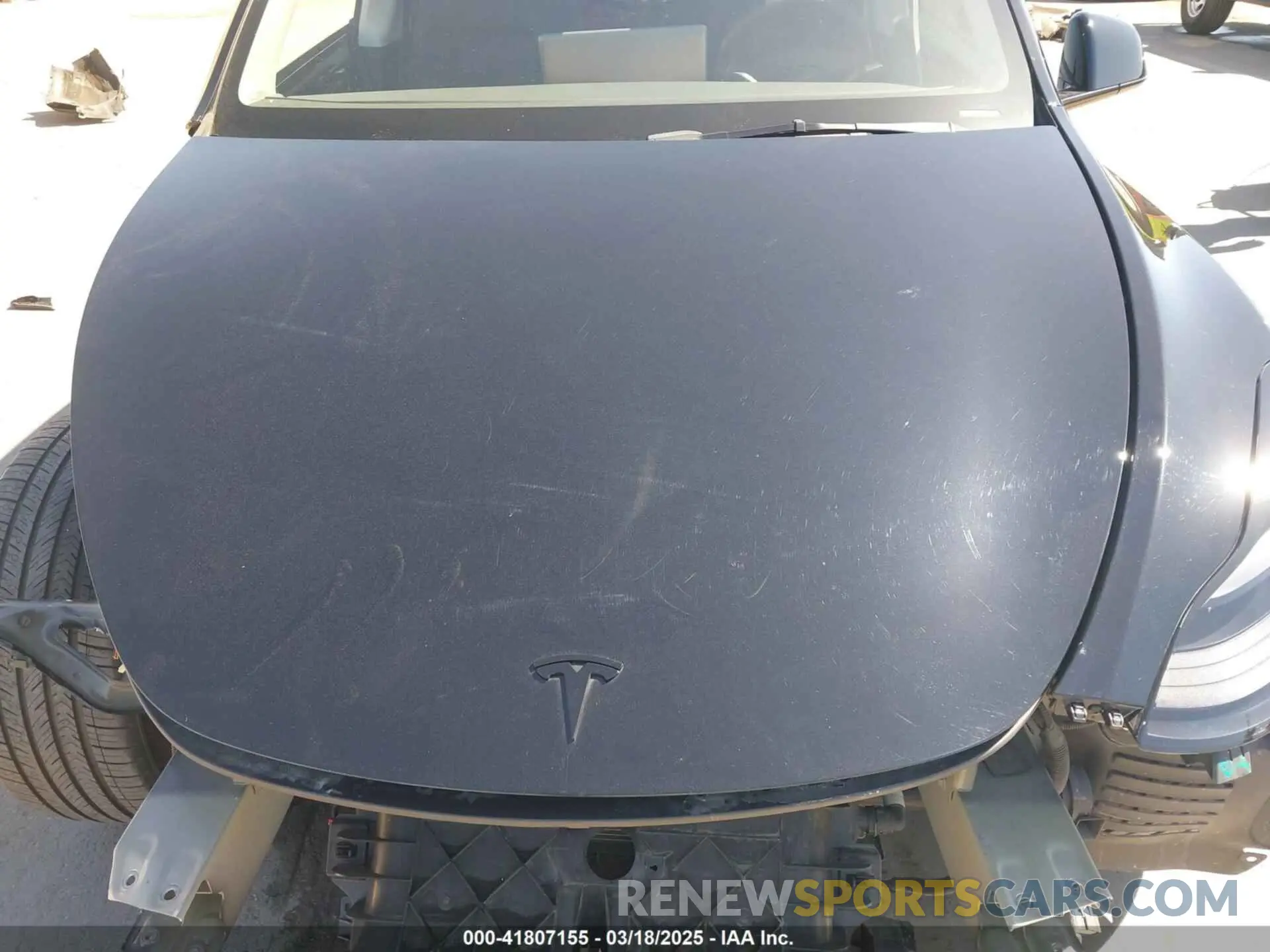 10 fotografías del automóvil dañado 7SAYGDEF5PF793197 TESLA MODEL Y 2023