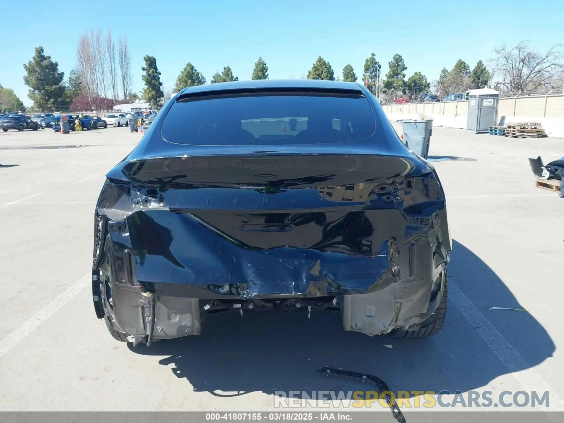 17 fotografías del automóvil dañado 7SAYGDEF5PF793197 TESLA MODEL Y 2023