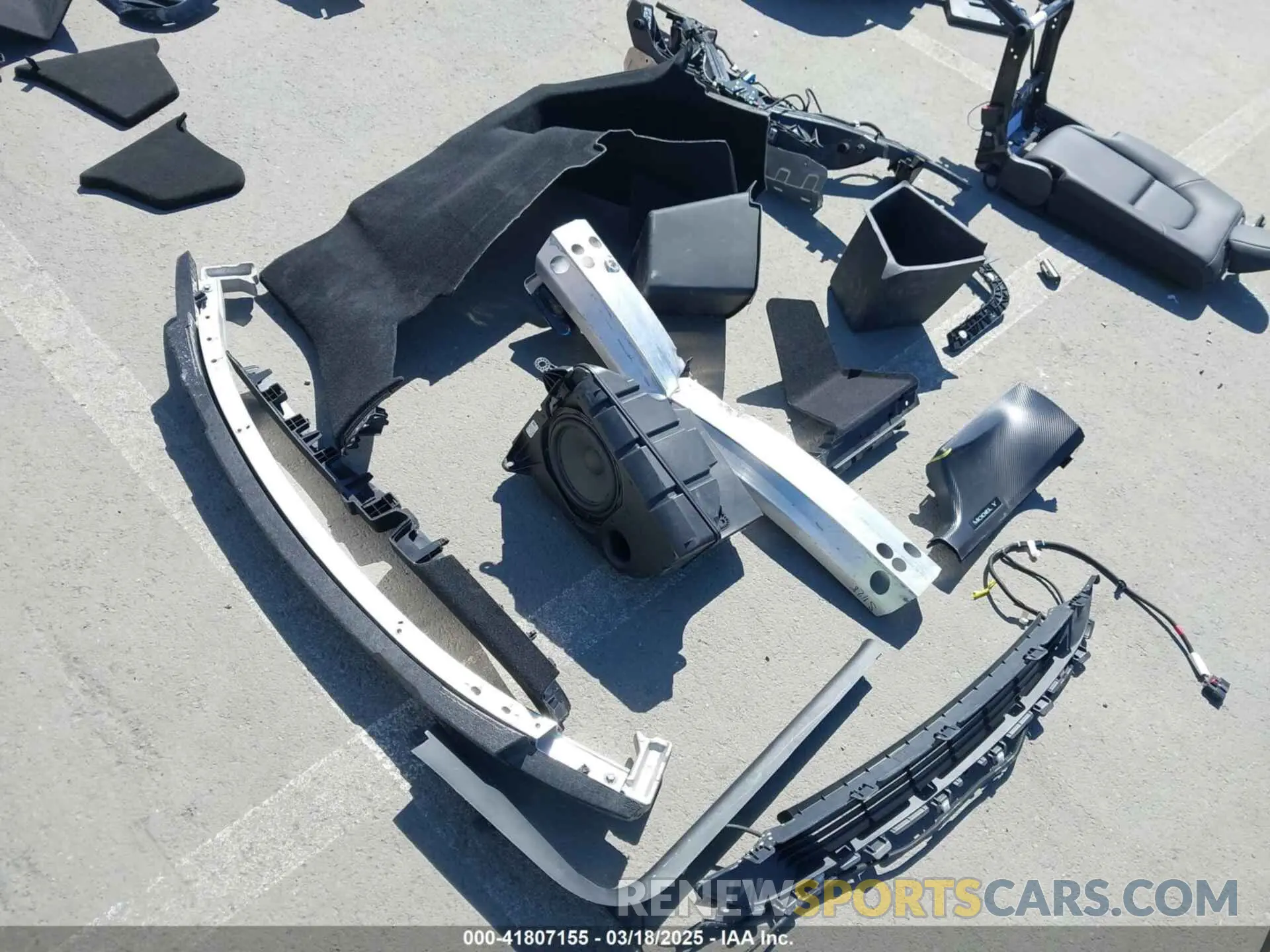21 fotografías del automóvil dañado 7SAYGDEF5PF793197 TESLA MODEL Y 2023