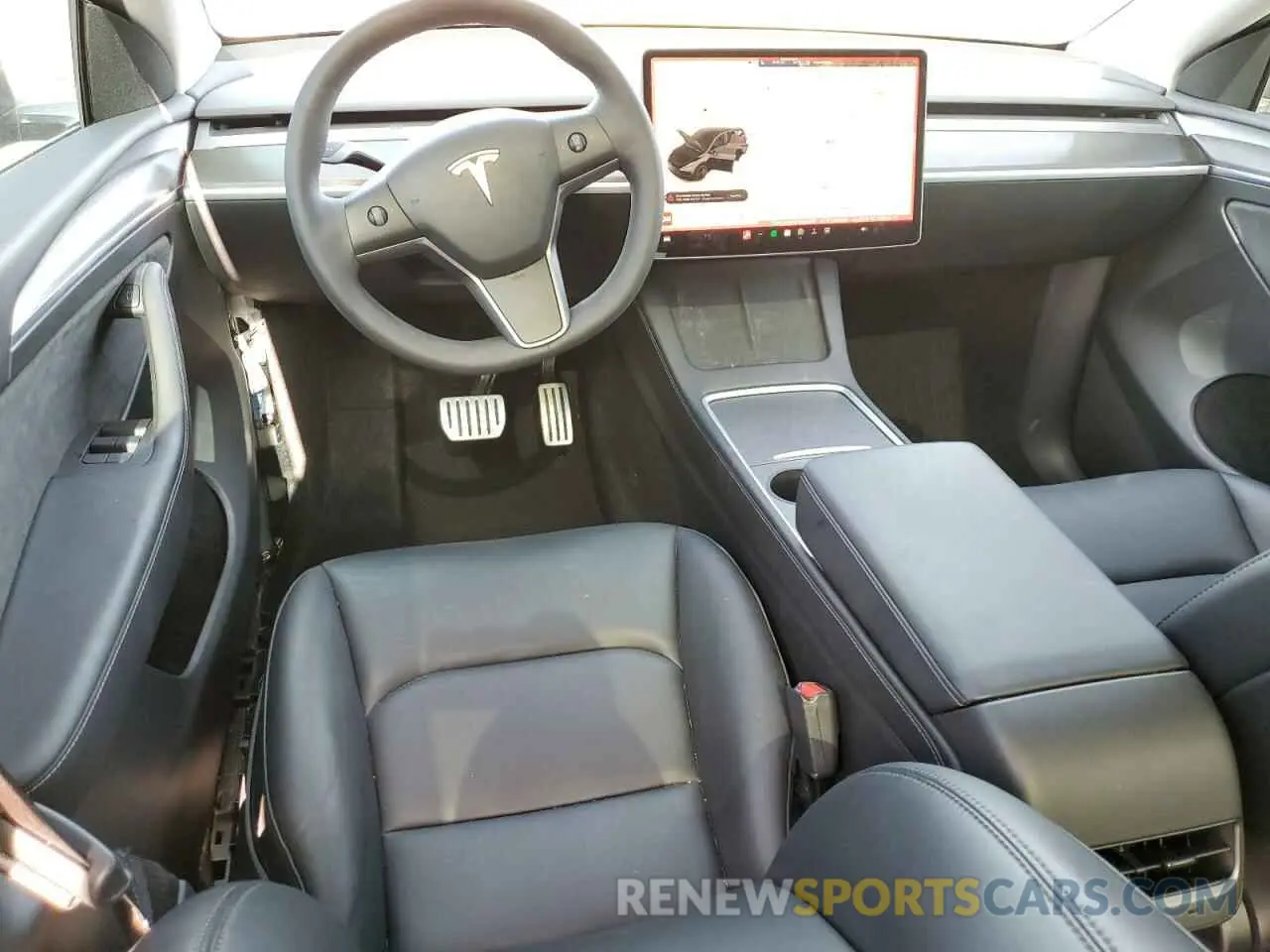 8 fotografías del automóvil dañado 7SAYGDEF5PF841619 TESLA MODEL Y 2023