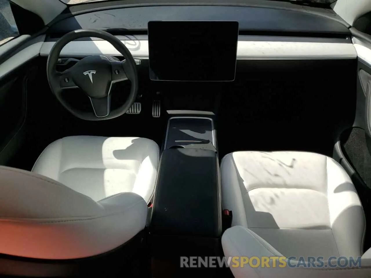 8 fotografías del automóvil dañado 7SAYGDEF5PF915038 TESLA MODEL Y 2023