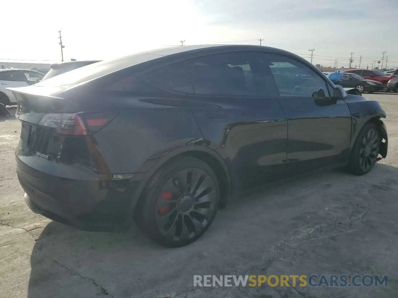 3 fotografías del automóvil dañado 7SAYGDEF6PF661016 TESLA MODEL Y 2023