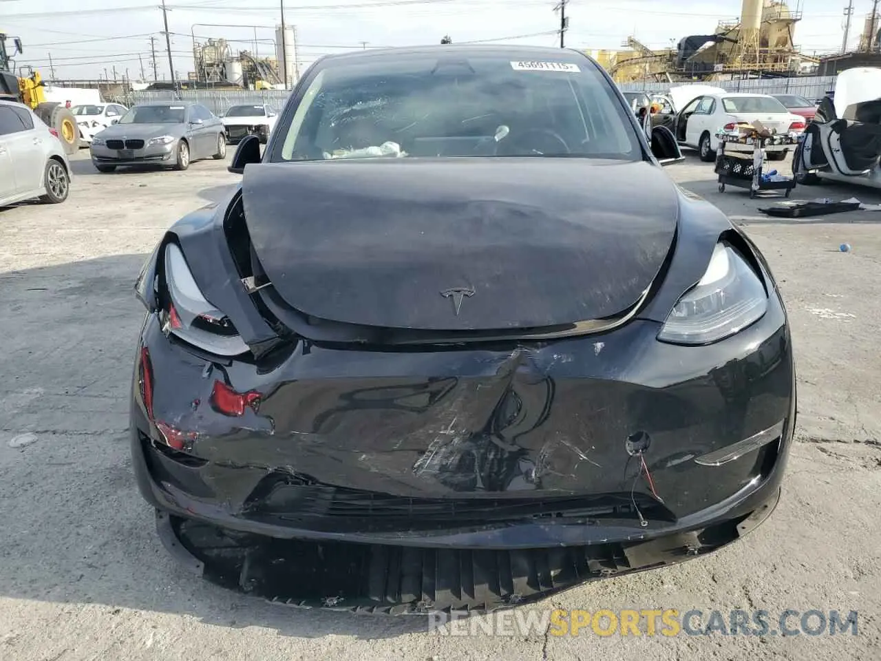 5 fotografías del automóvil dañado 7SAYGDEF6PF661016 TESLA MODEL Y 2023