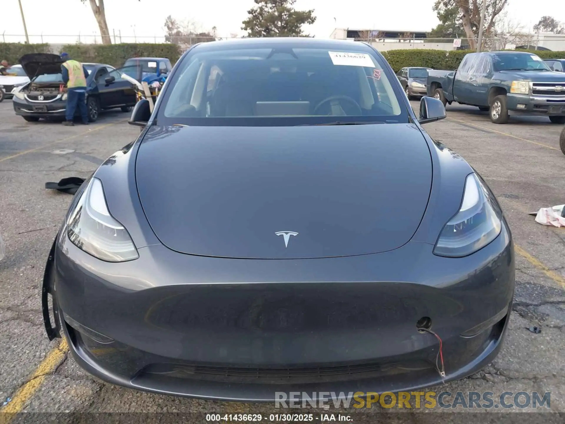 13 fotografías del automóvil dañado 7SAYGDEF6PF837174 TESLA MODEL Y 2023