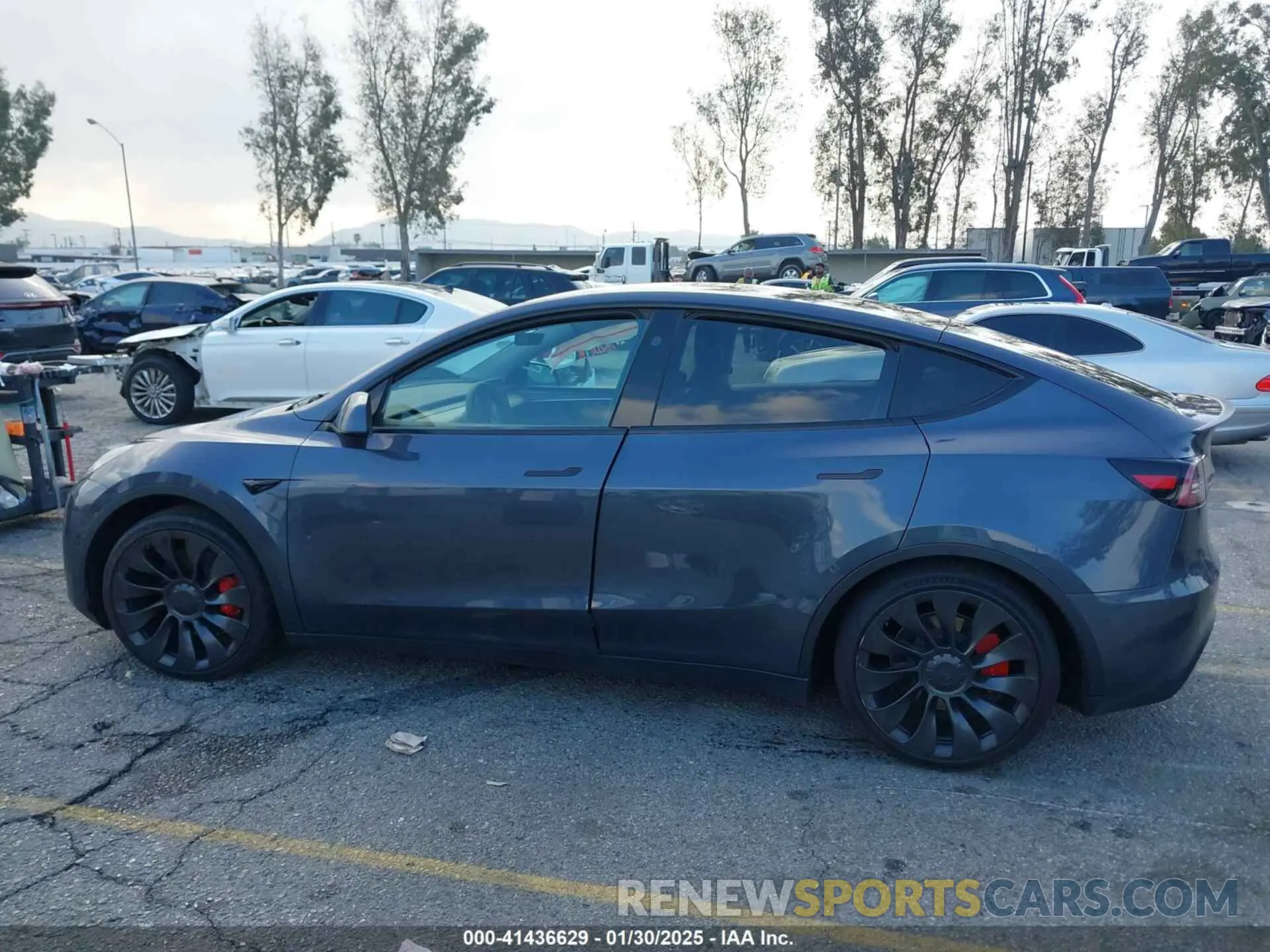 15 fotografías del automóvil dañado 7SAYGDEF6PF837174 TESLA MODEL Y 2023