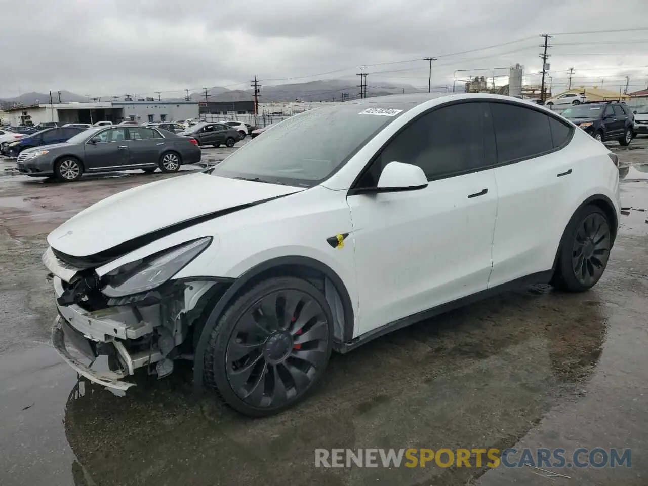 1 fotografías del automóvil dañado 7SAYGDEF7PF602959 TESLA MODEL Y 2023