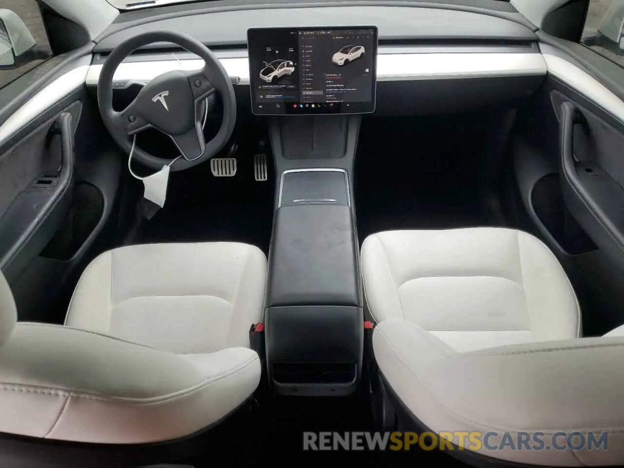 8 fotografías del automóvil dañado 7SAYGDEF7PF602959 TESLA MODEL Y 2023