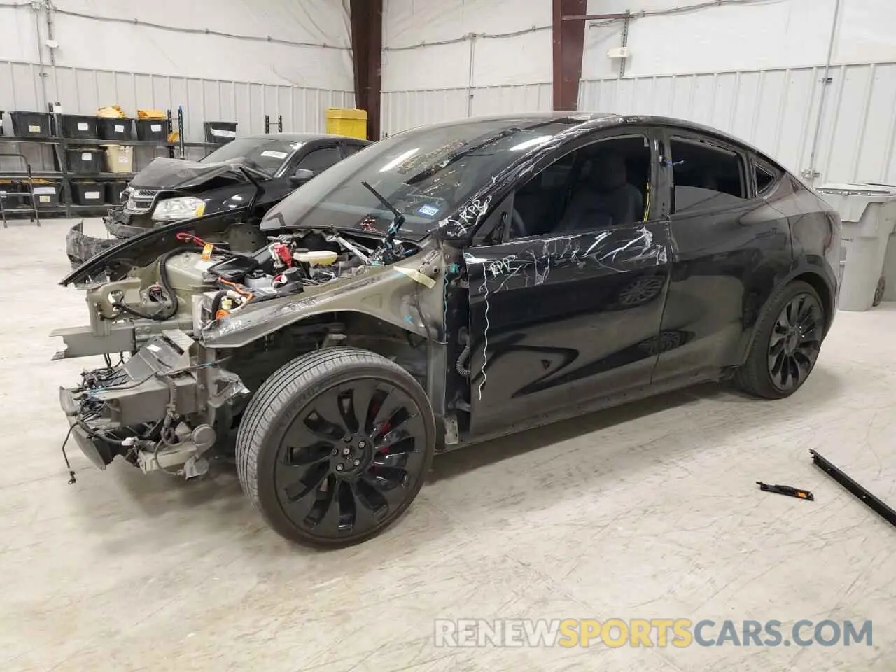 1 fotografías del automóvil dañado 7SAYGDEF7PF643902 TESLA MODEL Y 2023