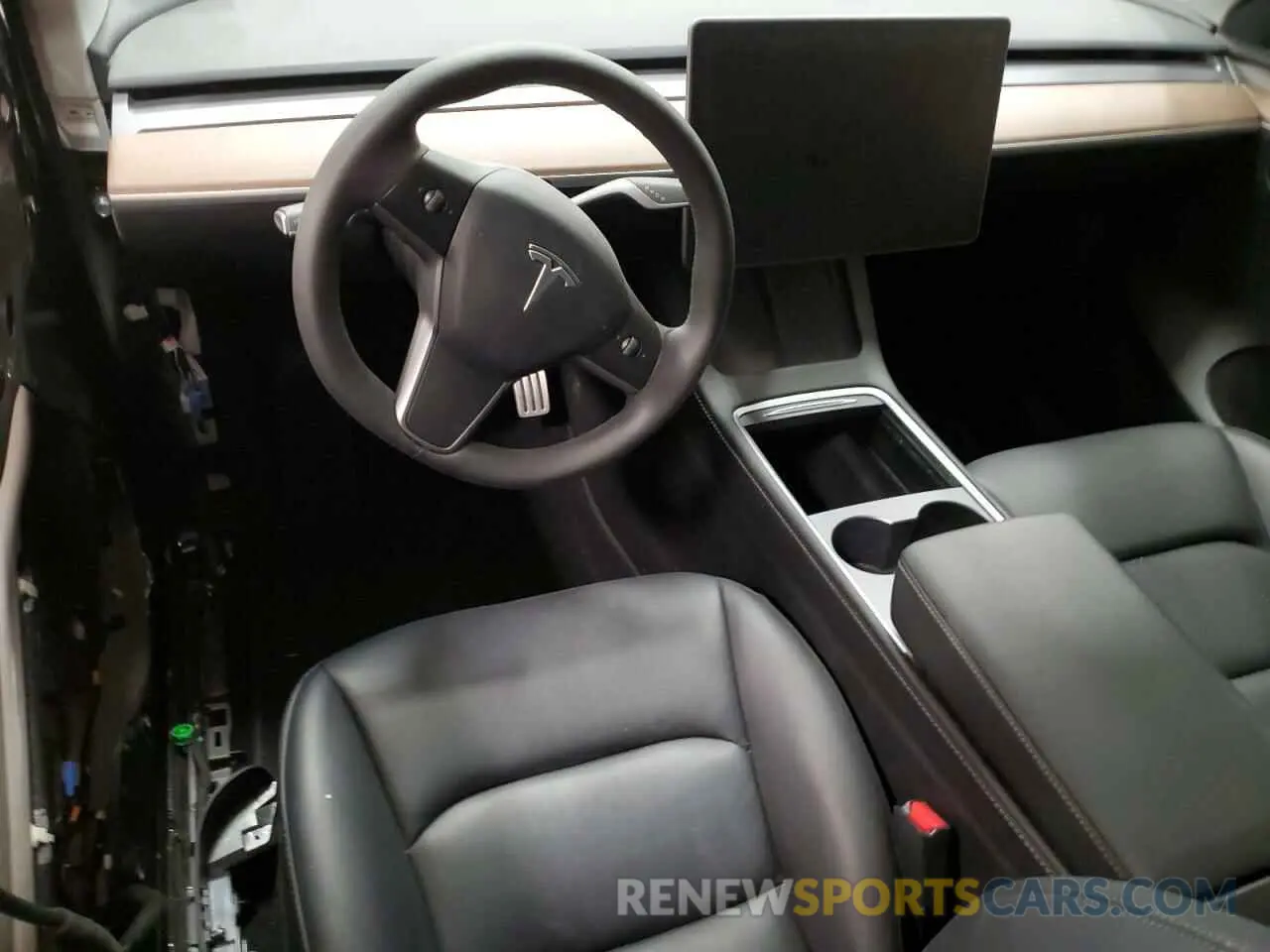 8 fotografías del automóvil dañado 7SAYGDEF7PF643902 TESLA MODEL Y 2023
