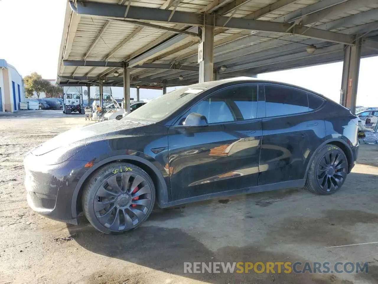 1 fotografías del automóvil dañado 7SAYGDEF7PF786817 TESLA MODEL Y 2023
