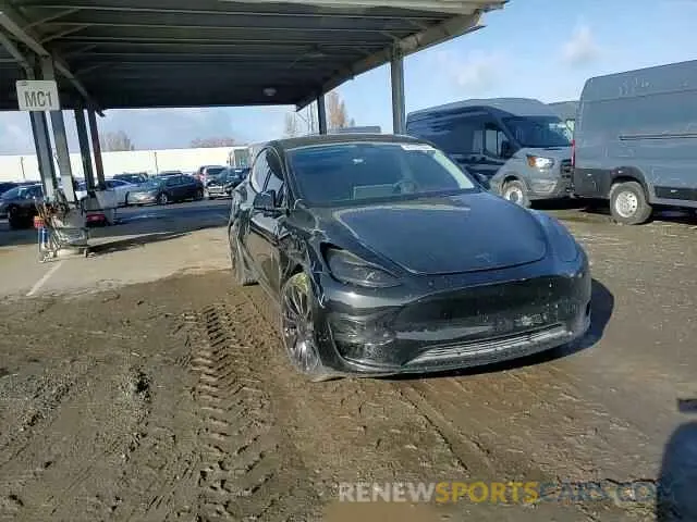11 fotografías del automóvil dañado 7SAYGDEF7PF786817 TESLA MODEL Y 2023