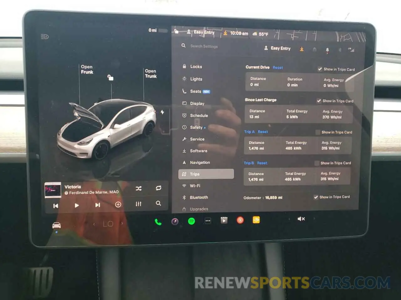 9 fotografías del automóvil dañado 7SAYGDEF7PF786817 TESLA MODEL Y 2023