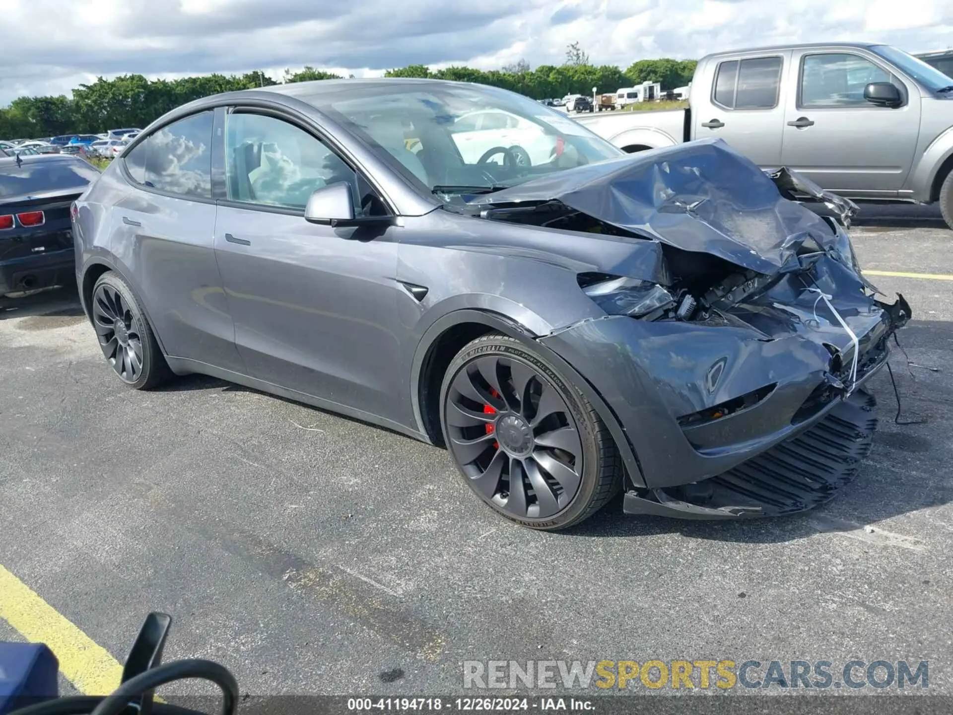 1 fotografías del automóvil dañado 7SAYGDEF7PF806869 TESLA MODEL Y 2023