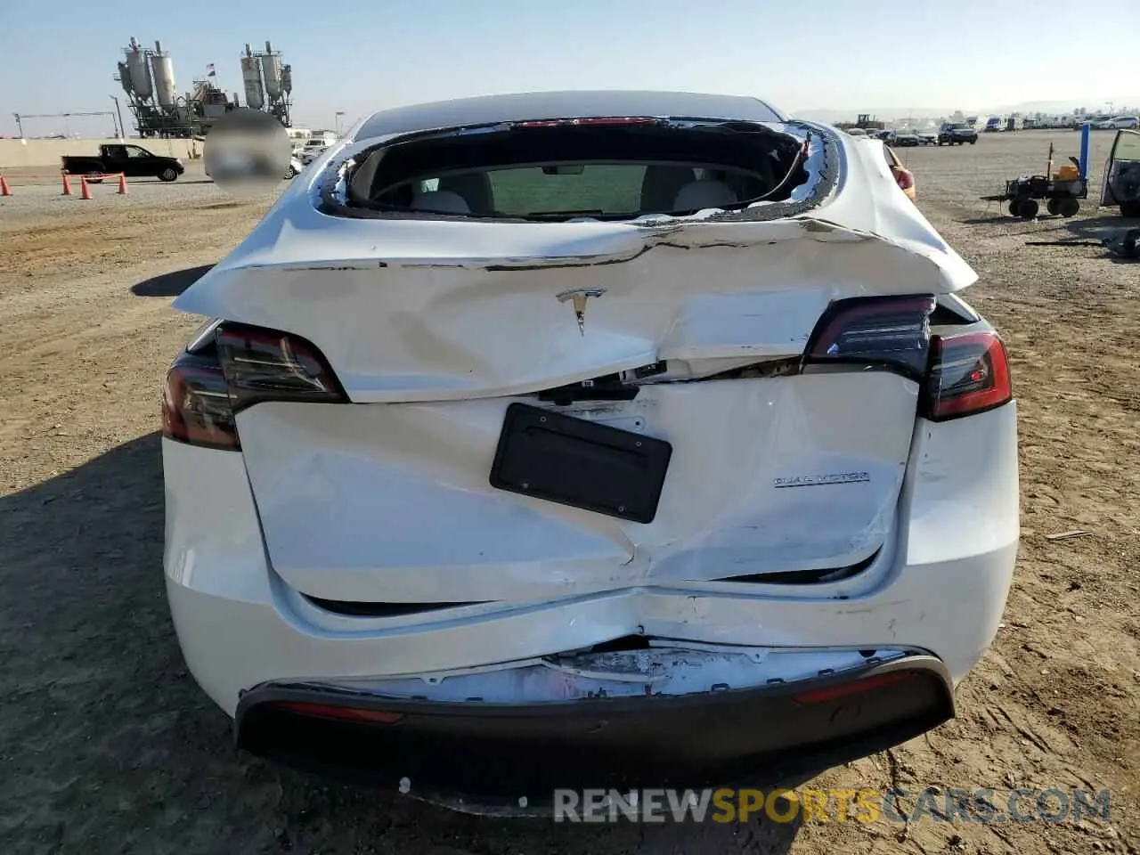 6 fotografías del automóvil dañado 7SAYGDEF7PF823414 TESLA MODEL Y 2023