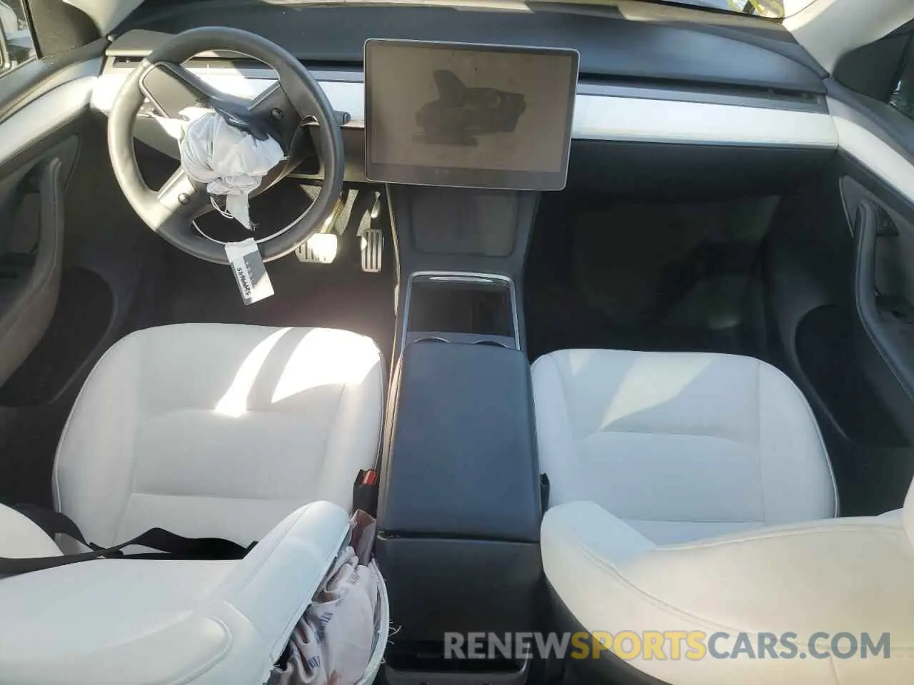 8 fotografías del automóvil dañado 7SAYGDEF7PF839449 TESLA MODEL Y 2023