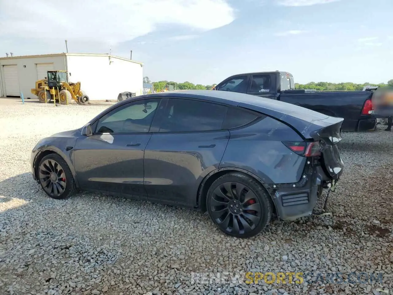 2 fotografías del automóvil dañado 7SAYGDEF7PF845560 TESLA MODEL Y 2023
