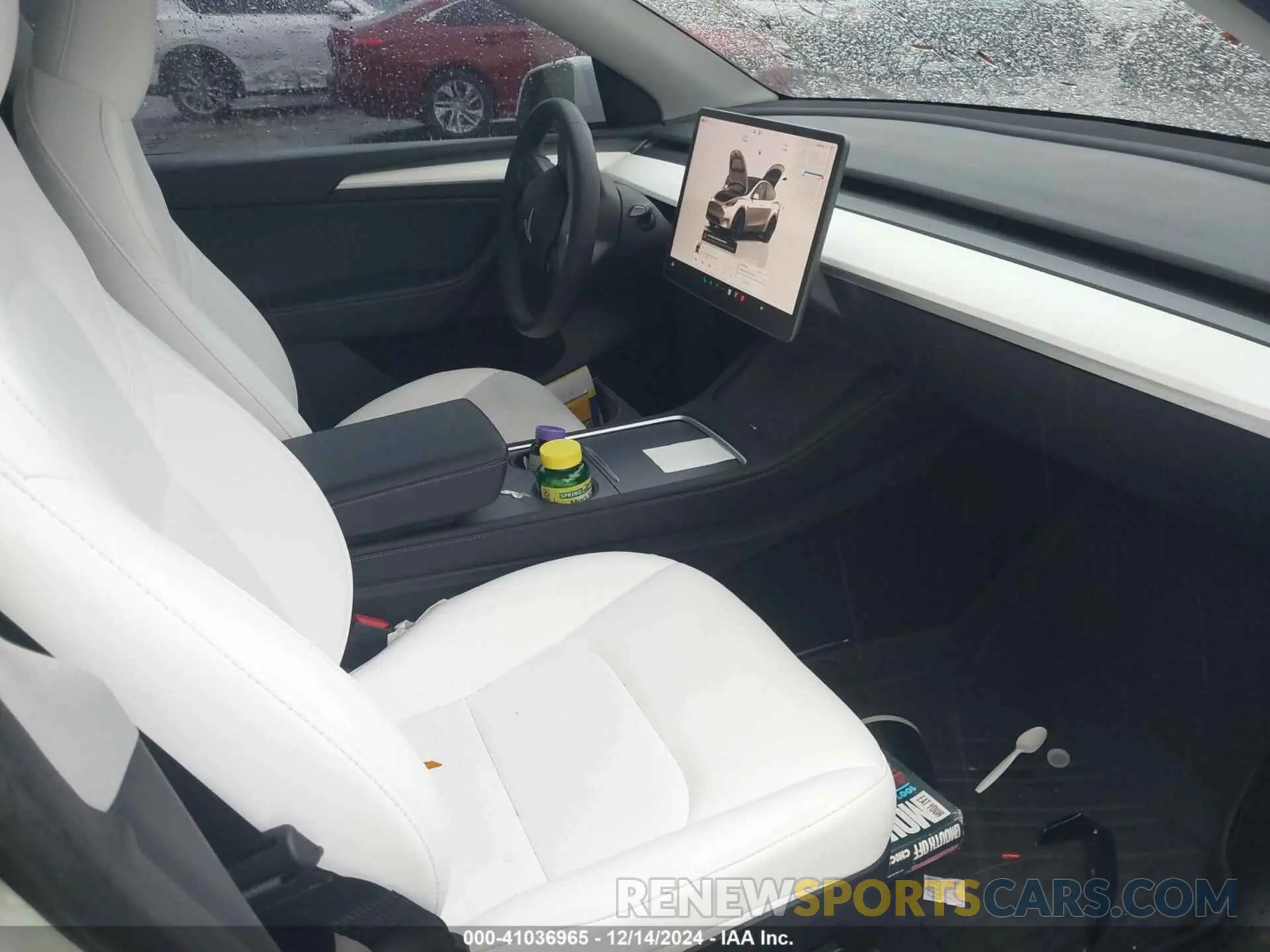 5 fotografías del automóvil dañado 7SAYGDEF7PF902260 TESLA MODEL Y 2023