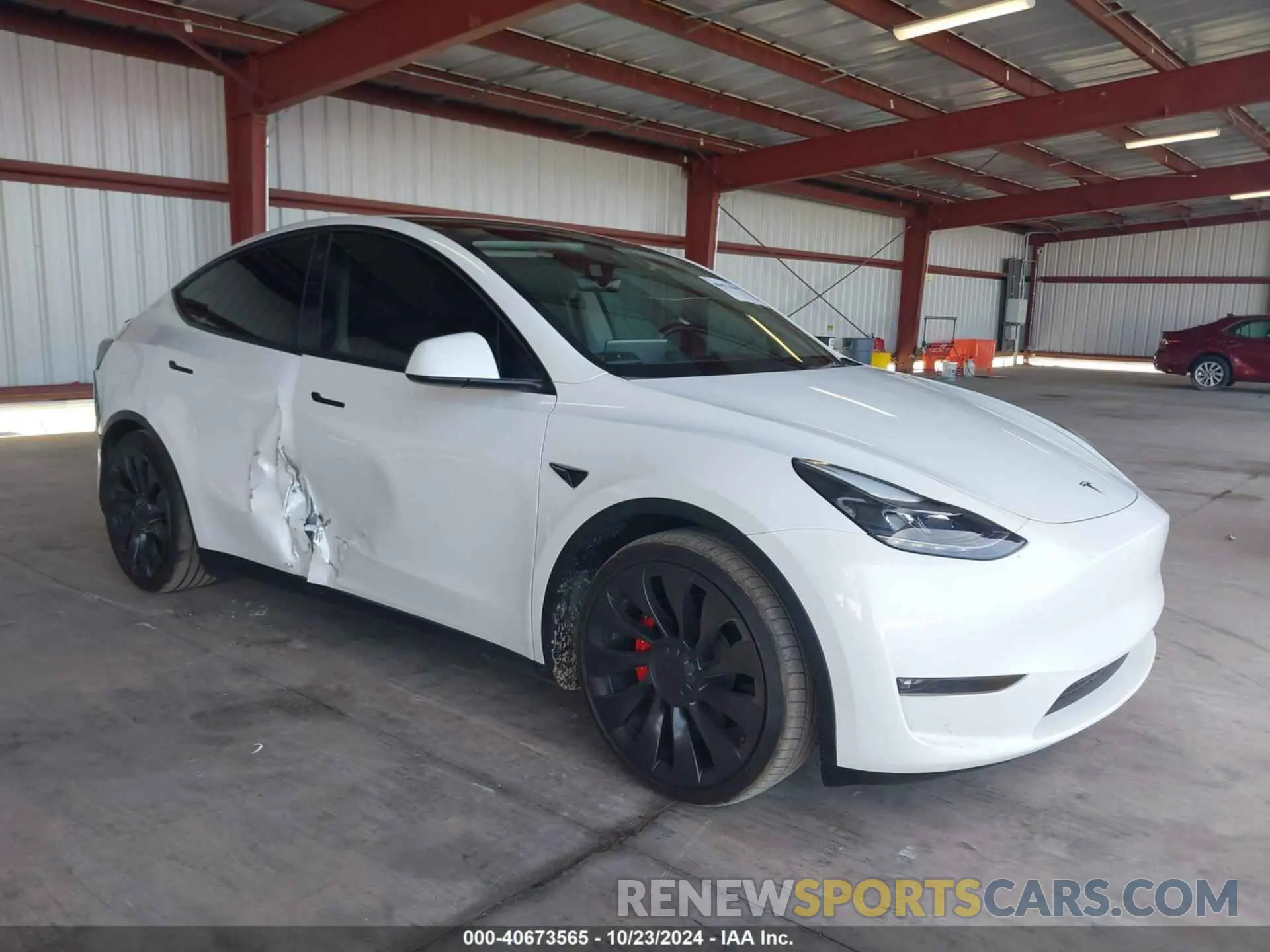 1 fotografías del automóvil dañado 7SAYGDEF8PF740641 TESLA MODEL Y 2023