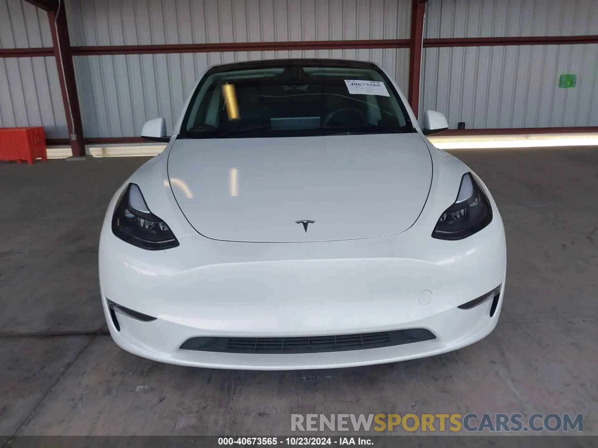12 fotografías del automóvil dañado 7SAYGDEF8PF740641 TESLA MODEL Y 2023