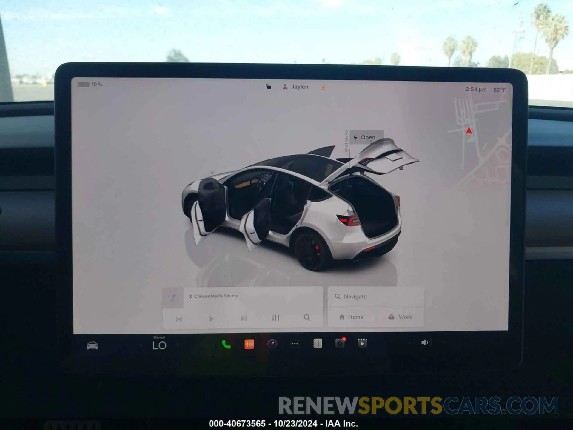 18 fotografías del automóvil dañado 7SAYGDEF8PF740641 TESLA MODEL Y 2023