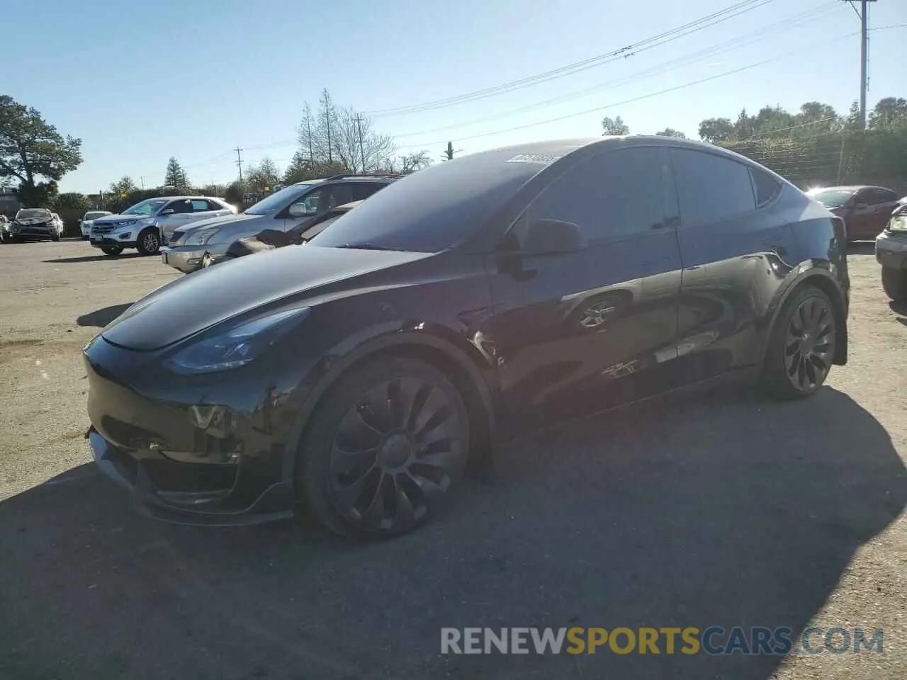 1 fotografías del automóvil dañado 7SAYGDEF8PF776345 TESLA MODEL Y 2023