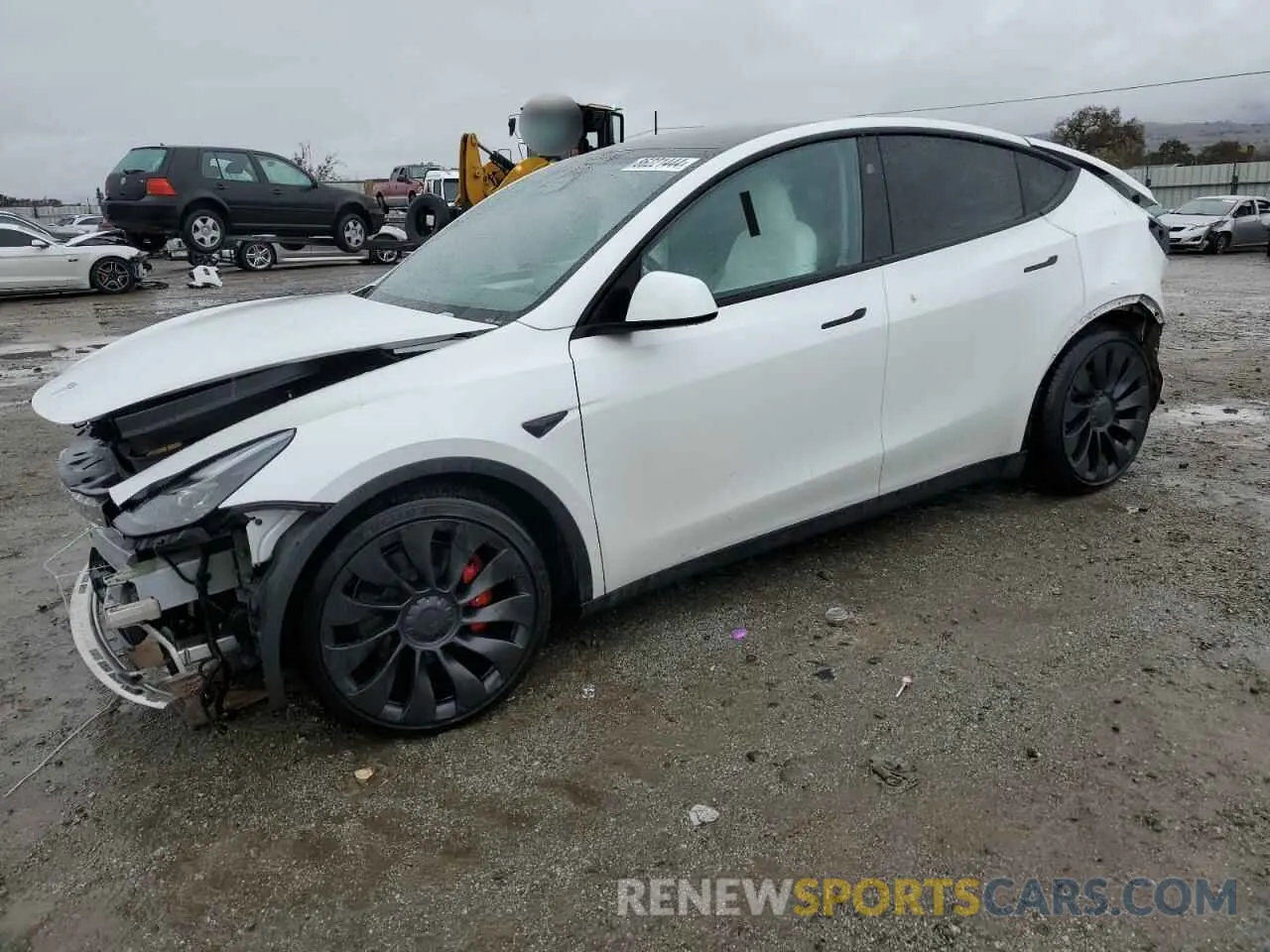 1 fotografías del automóvil dañado 7SAYGDEF8PF814897 TESLA MODEL Y 2023