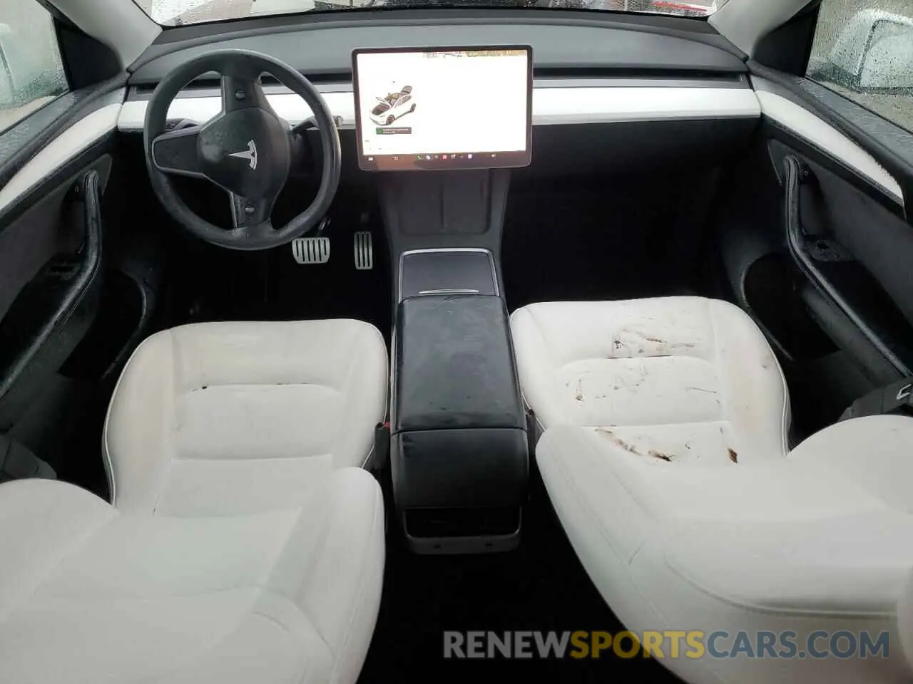 8 fotografías del automóvil dañado 7SAYGDEF8PF814897 TESLA MODEL Y 2023