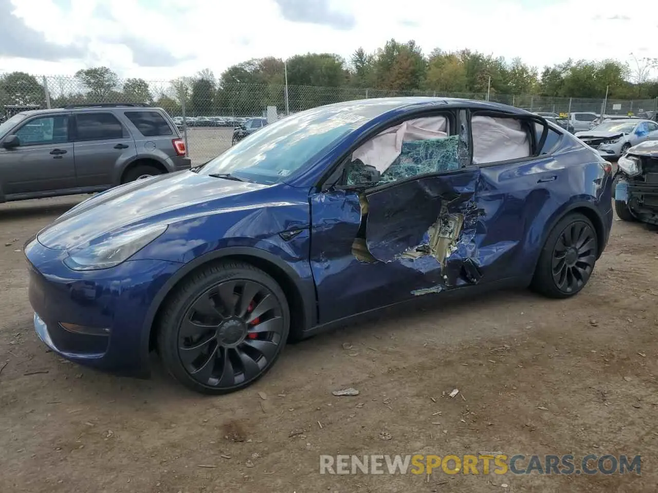 1 fotografías del automóvil dañado 7SAYGDEF8PF870211 TESLA MODEL Y 2023