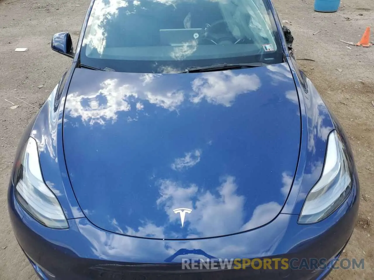 12 fotografías del automóvil dañado 7SAYGDEF8PF870211 TESLA MODEL Y 2023