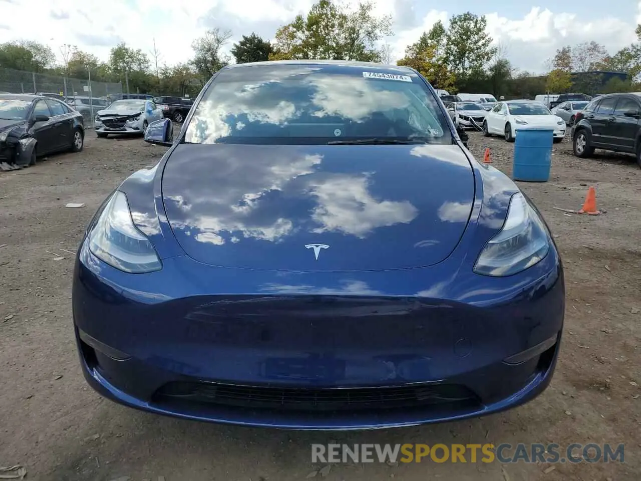 5 fotografías del automóvil dañado 7SAYGDEF8PF870211 TESLA MODEL Y 2023