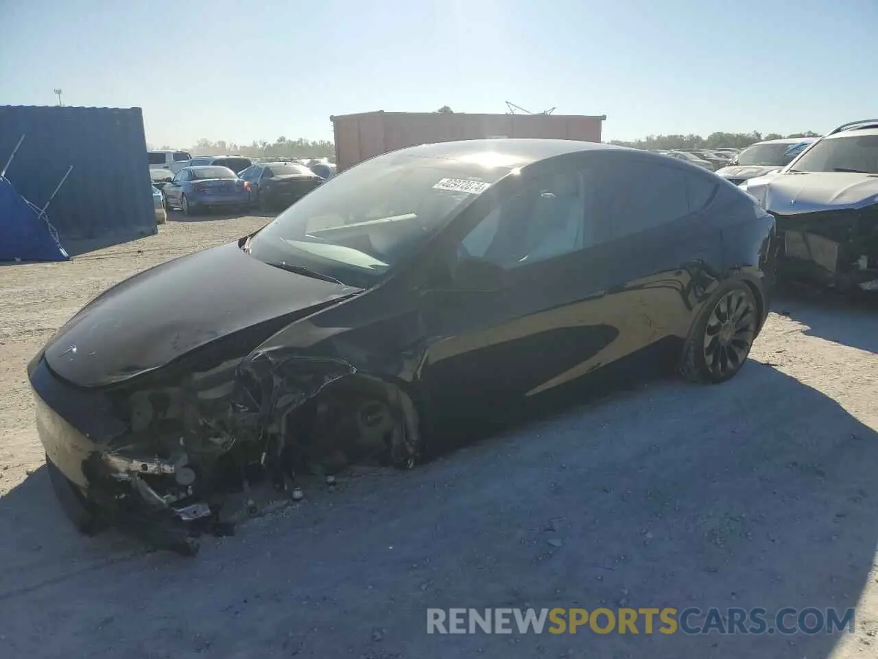 1 fotografías del automóvil dañado 7SAYGDEF8PF921402 TESLA MODEL Y 2023
