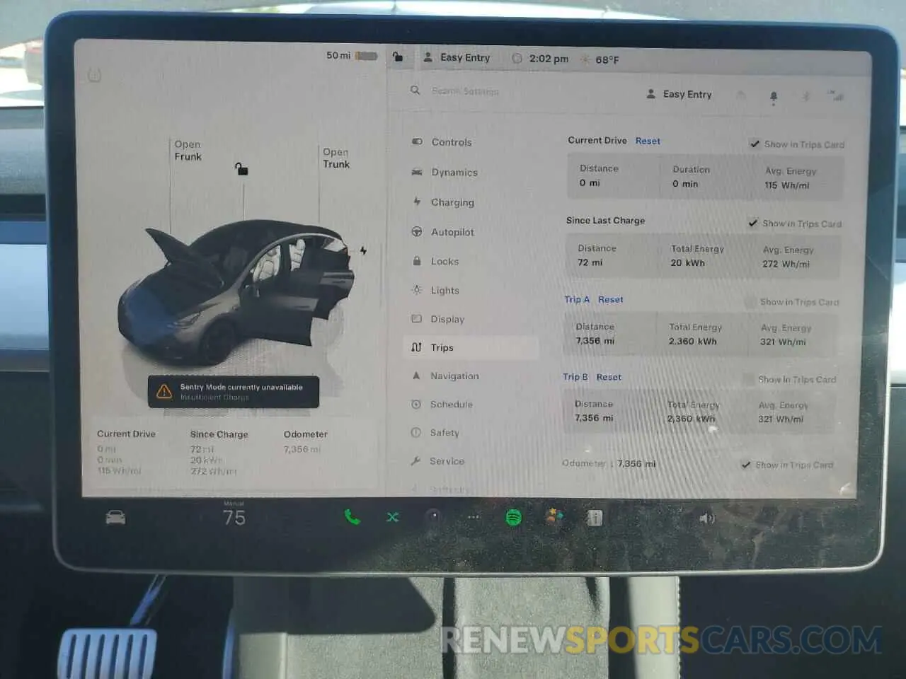 9 fotografías del automóvil dañado 7SAYGDEF8PF921402 TESLA MODEL Y 2023
