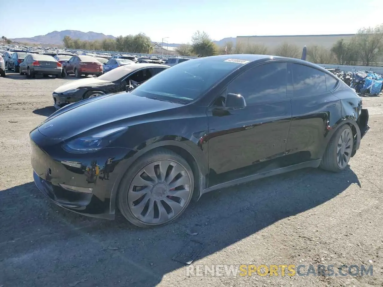 1 fotografías del automóvil dañado 7SAYGDEF8PF925238 TESLA MODEL Y 2023