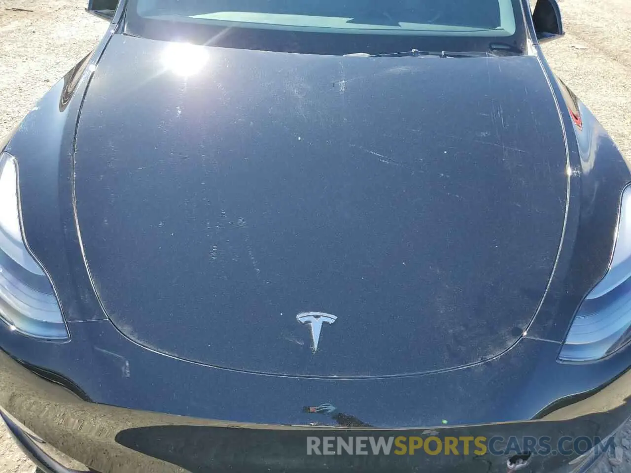 11 fotografías del automóvil dañado 7SAYGDEF8PF925238 TESLA MODEL Y 2023