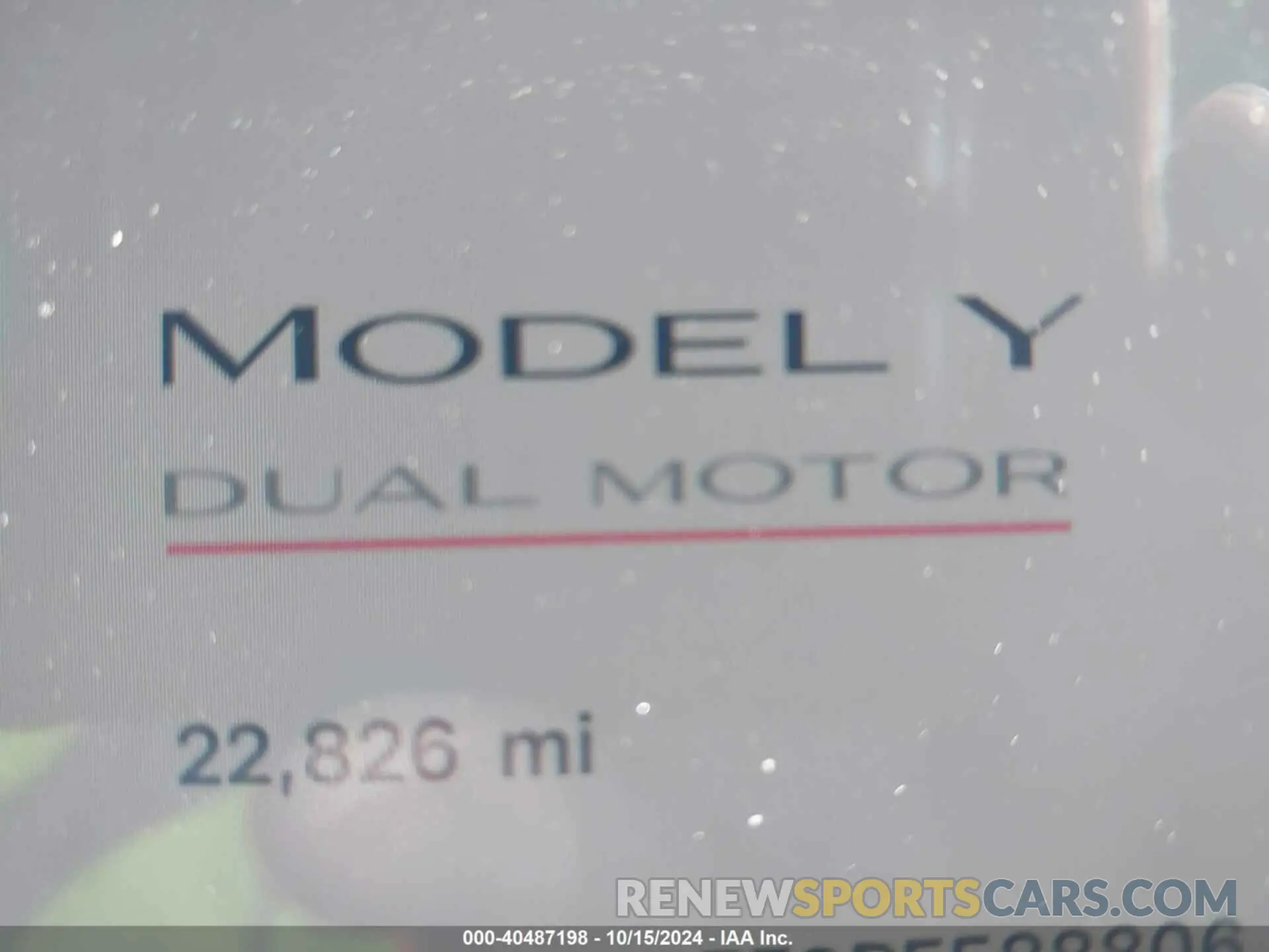 15 fotografías del automóvil dañado 7SAYGDEF9PF588806 TESLA MODEL Y 2023